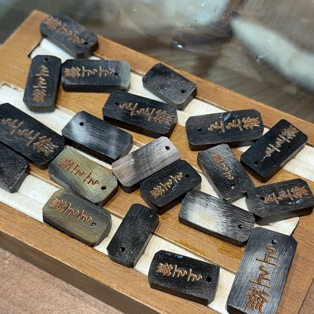 驴蹄上上签挂件配饰饰品配饰diy文玩手串搭配串珠配珠