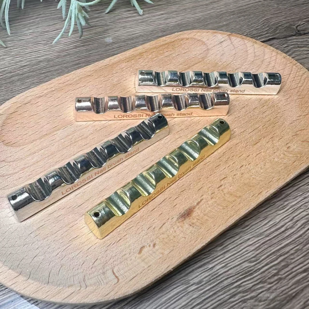 【4色可选】简约风美甲金属笔架（加重款，不易倒）美甲工具