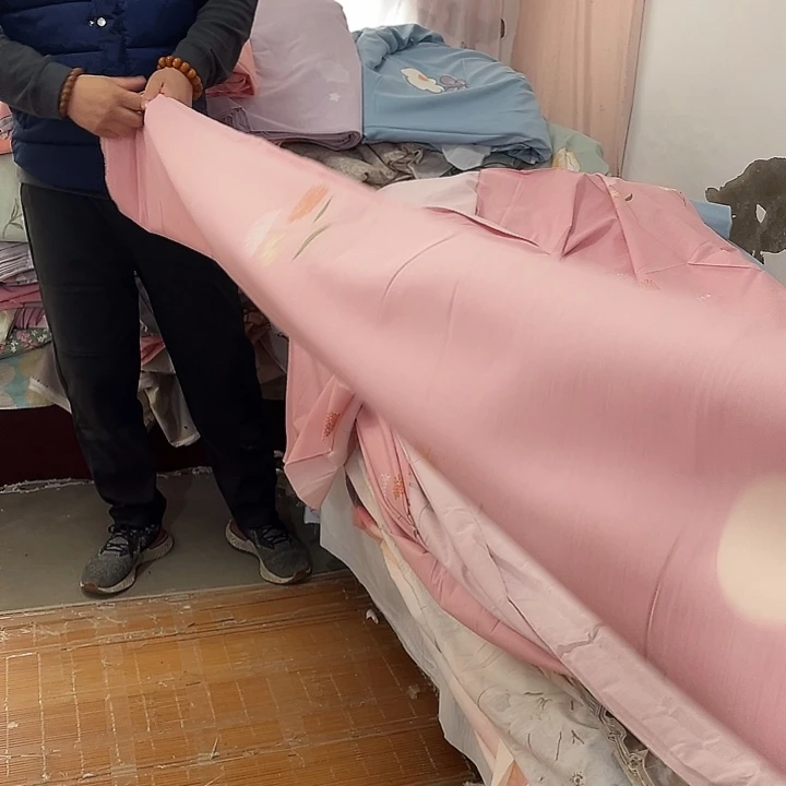 莫代尔纤维长绒棉粉色人生花2.3米