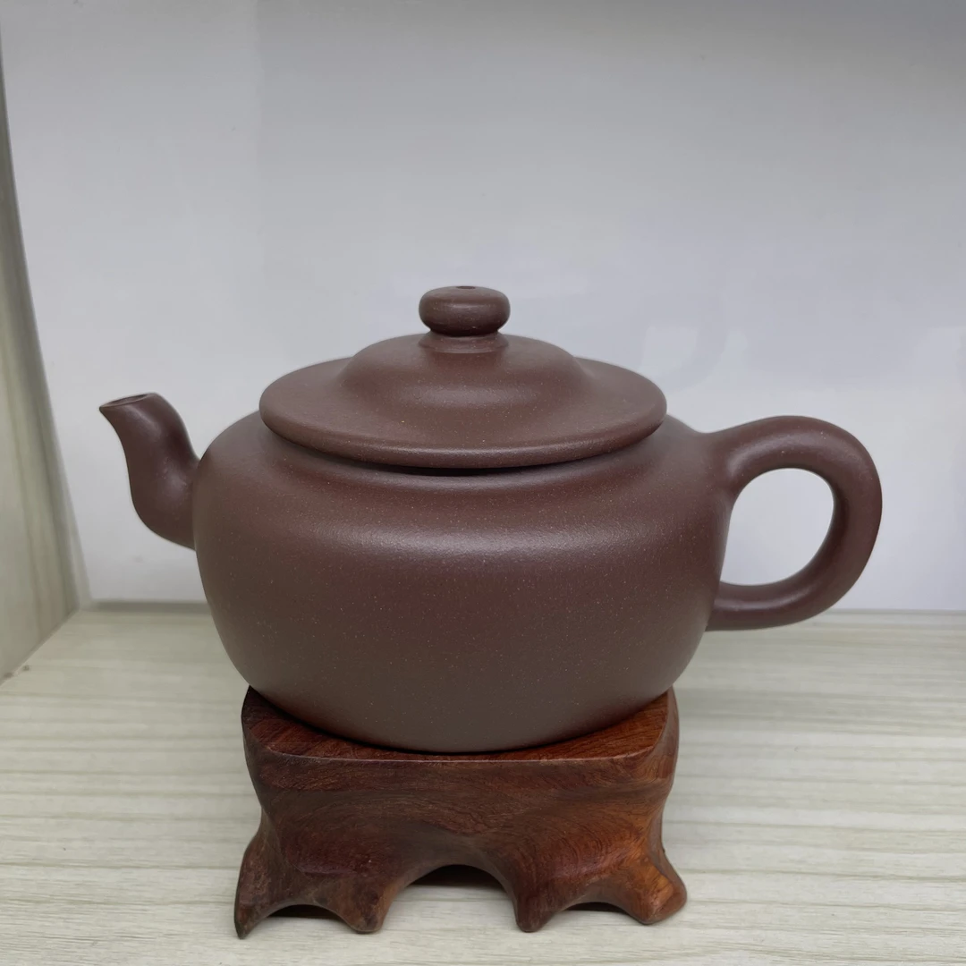 宜兴紫砂壶 旭帽 半手工制作 容量240毫升