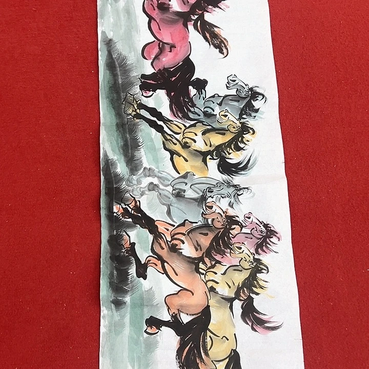 横款开播纯手工纯手绘