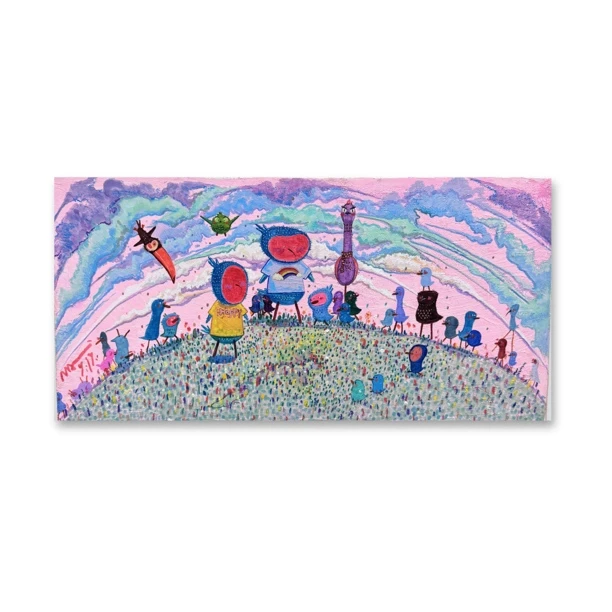 原创油画张熠老师作品尺寸40×80厘米