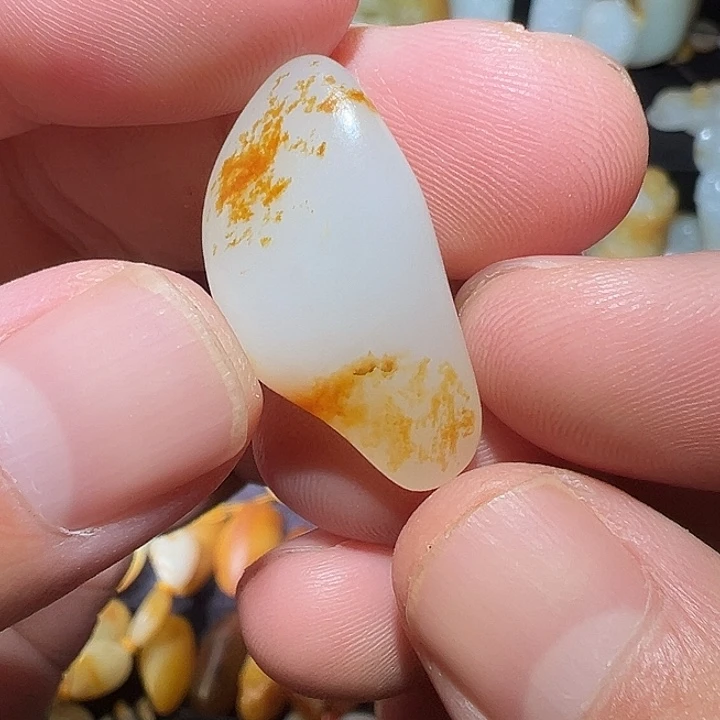 和田玉未镶嵌吊坠(不含链)