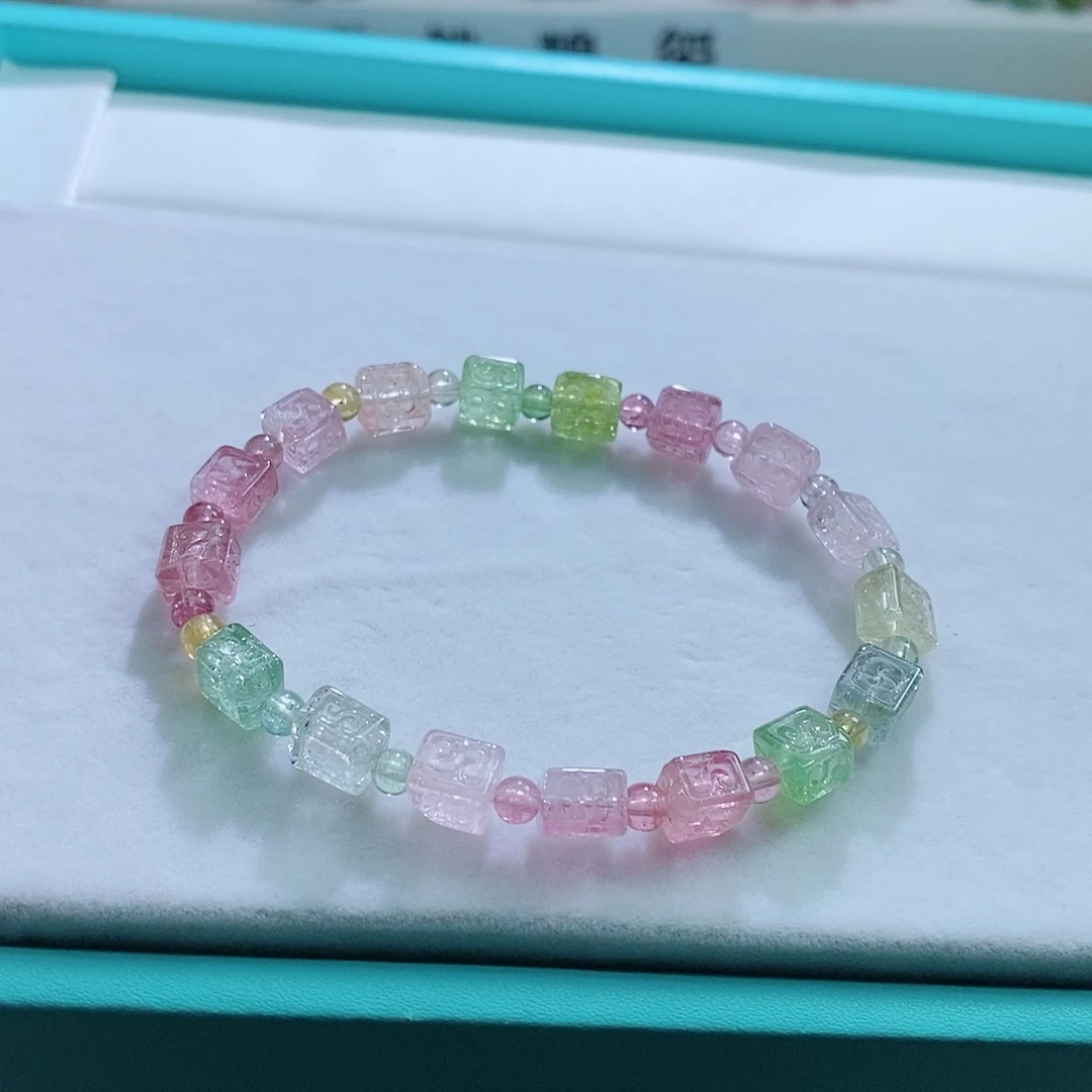 碧玺手链未镶嵌碧玺手链