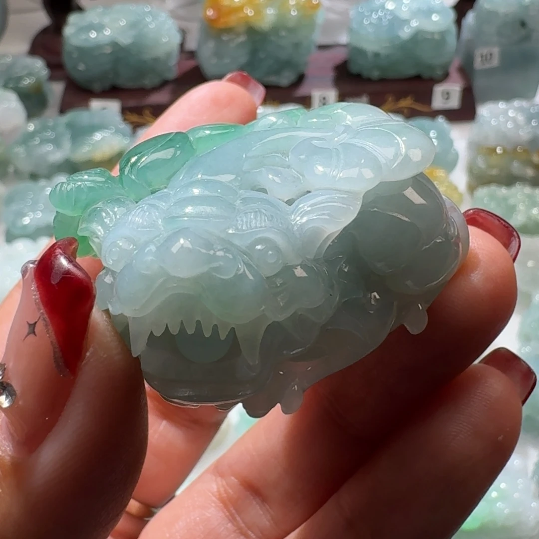 定制翡翠未镶嵌P*貔貅