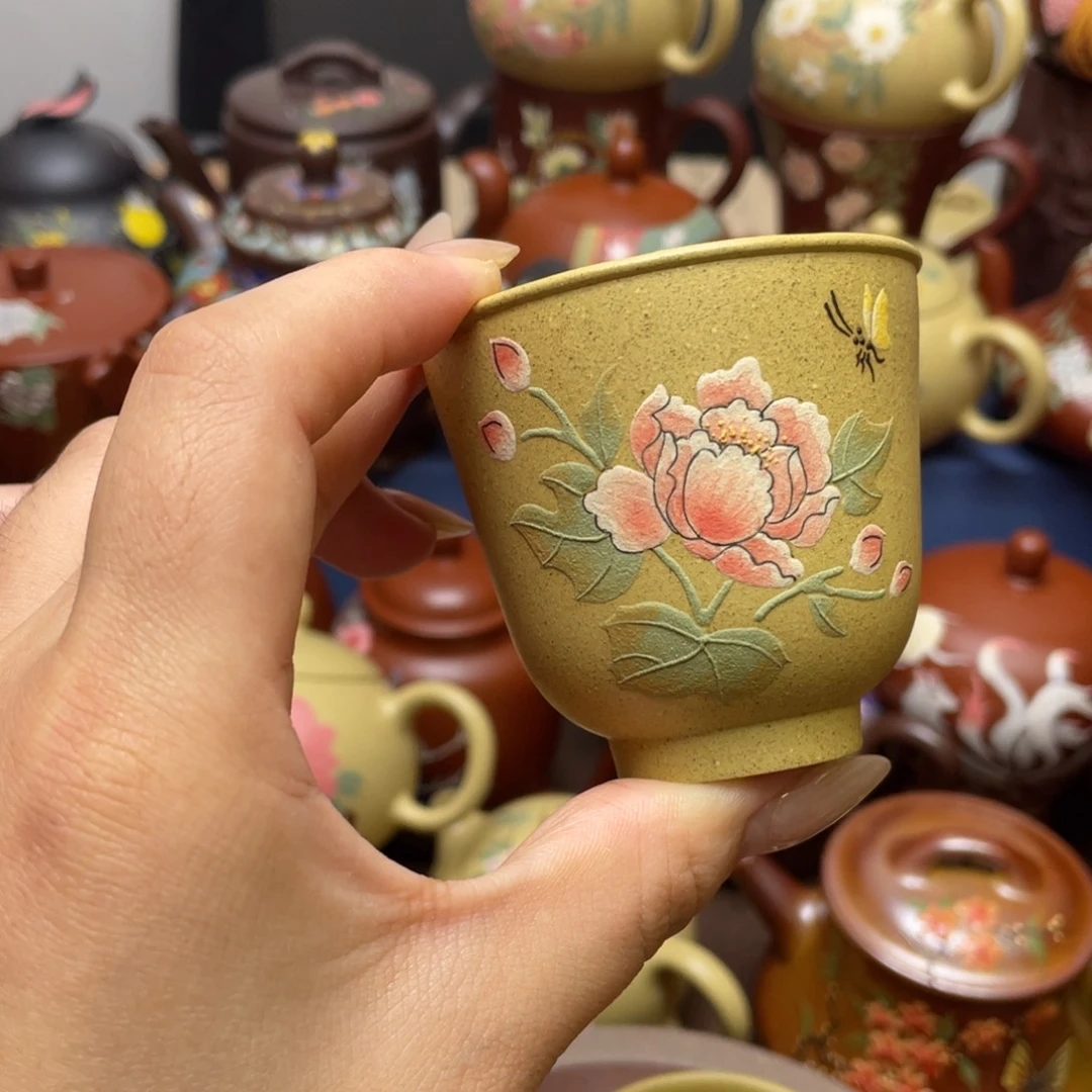 茶杯紫砂紫砂主人杯70cc