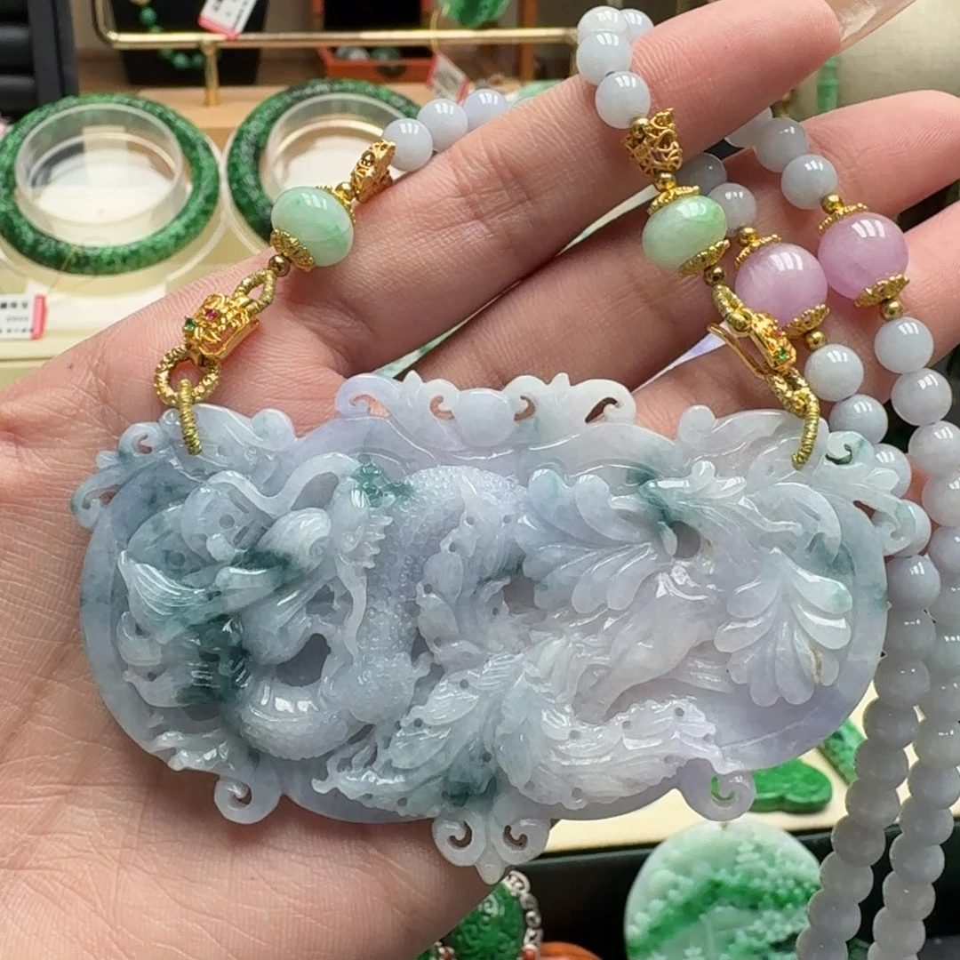 翡翠未镶嵌颈饰翡翠吊坠