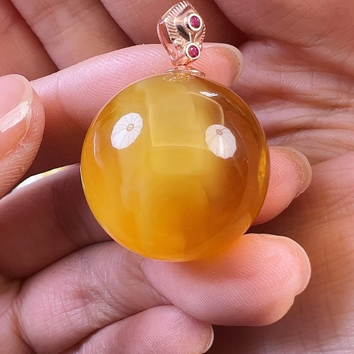 蜜蜡颈饰未镶嵌蜜蜡