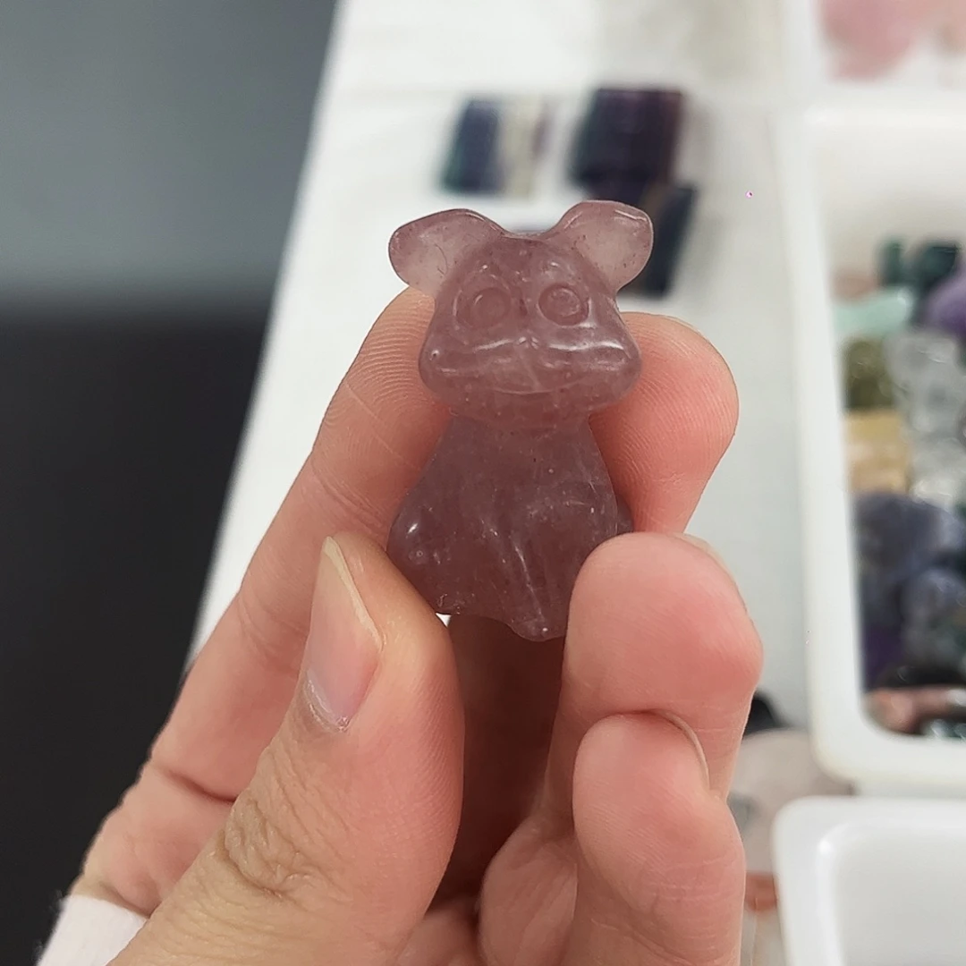 水晶天然水晶微瑕未镶嵌