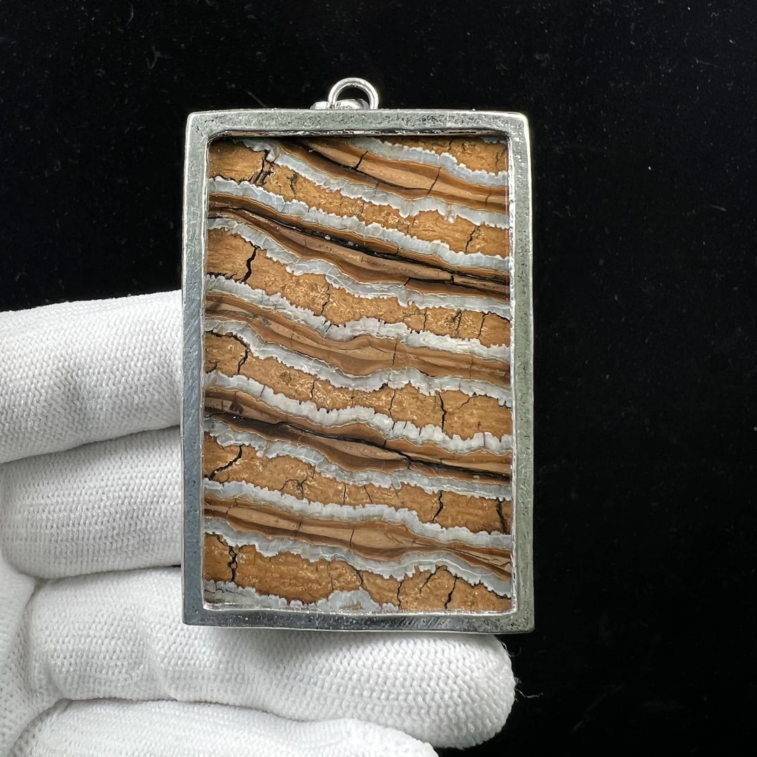 N1384天然猛犸牙 臼齿461无事牌 70g支持鉴定 假一罚四