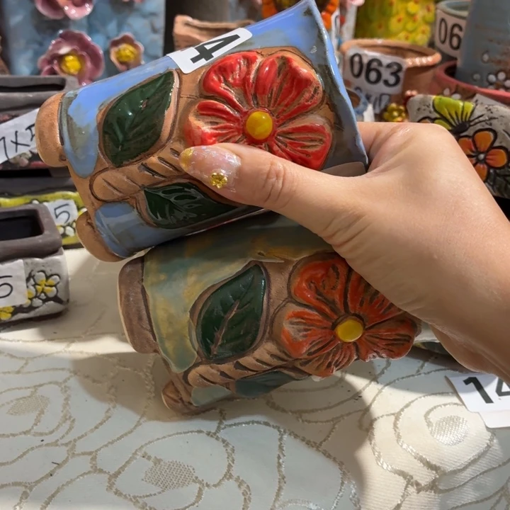 多肉花盆满15包邮