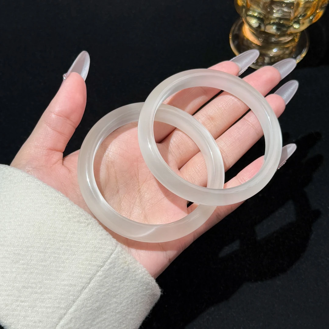 手镯 白月光手镯简约时尚显白百搭手镯       57