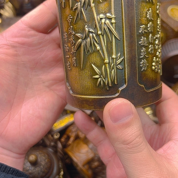 铜器工艺品客厅摆件