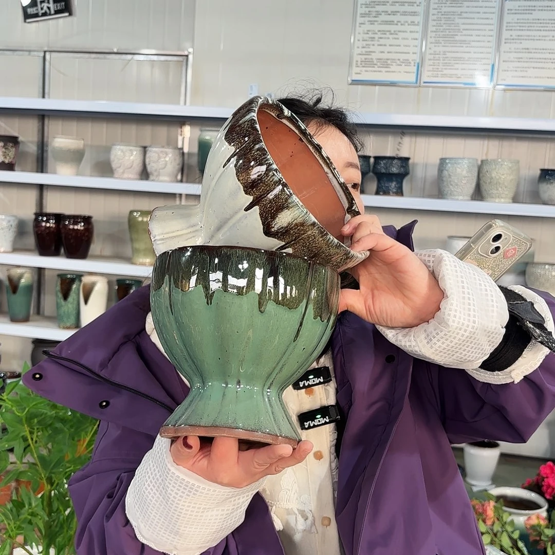 正品两个高18/20红陶