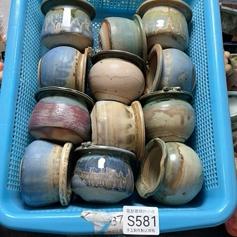 紫砂花盆581口径5到6左右60个一组