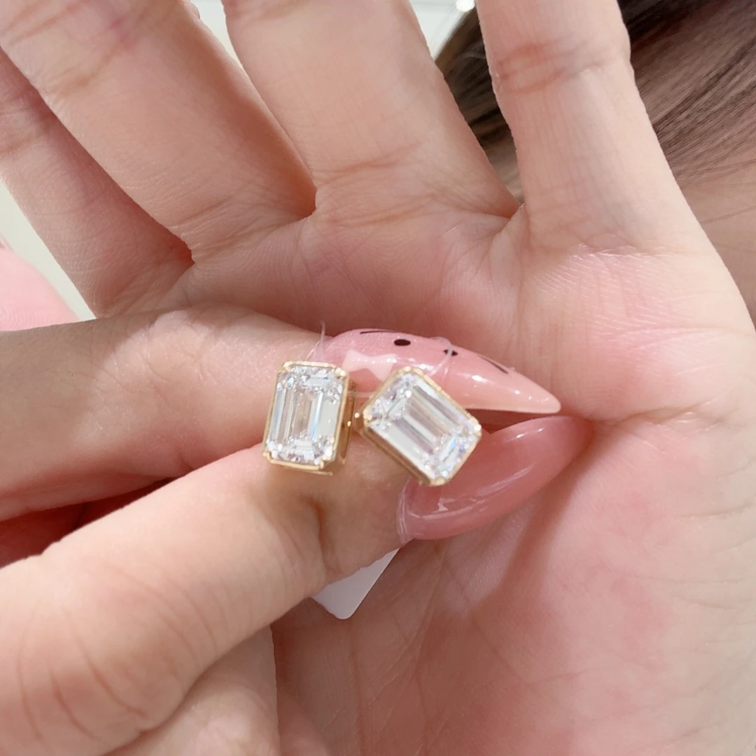 18K金镶嵌实验室培育钻石