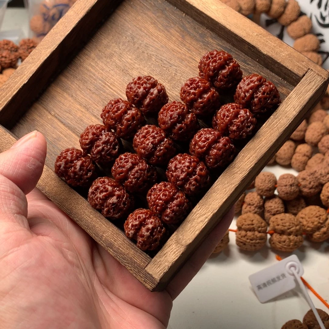 金刚菩提手串22天然钮扣原生态梅花超头