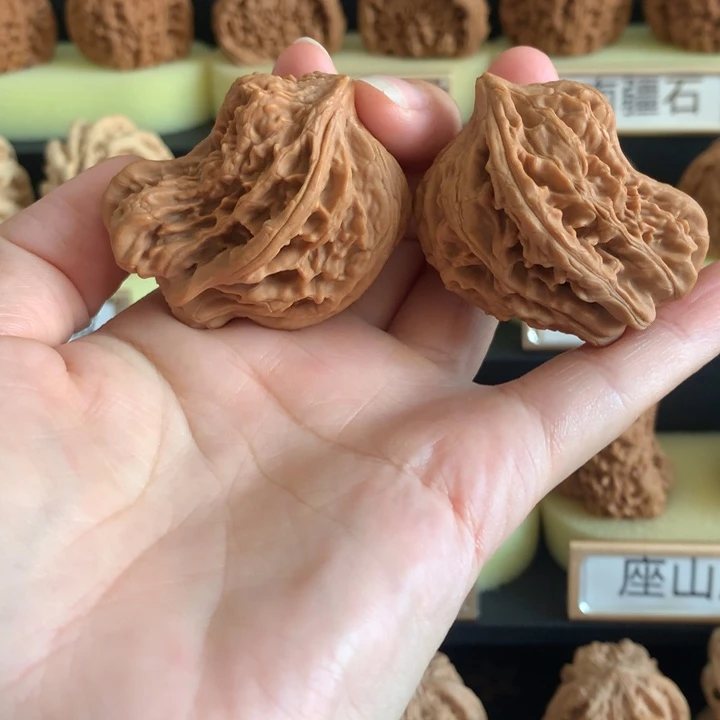 文玩核桃吊坠文玩核桃鸟白茬