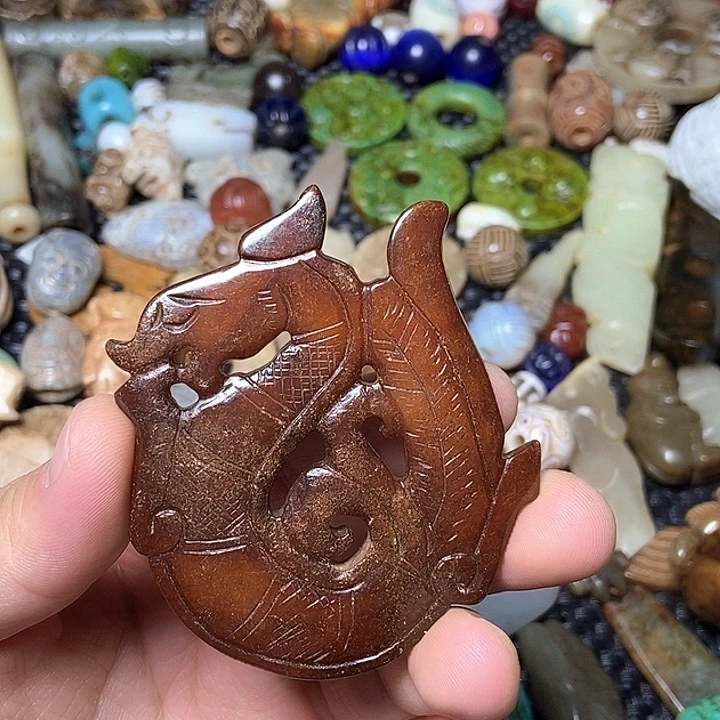 和田玉未镶嵌颈饰51