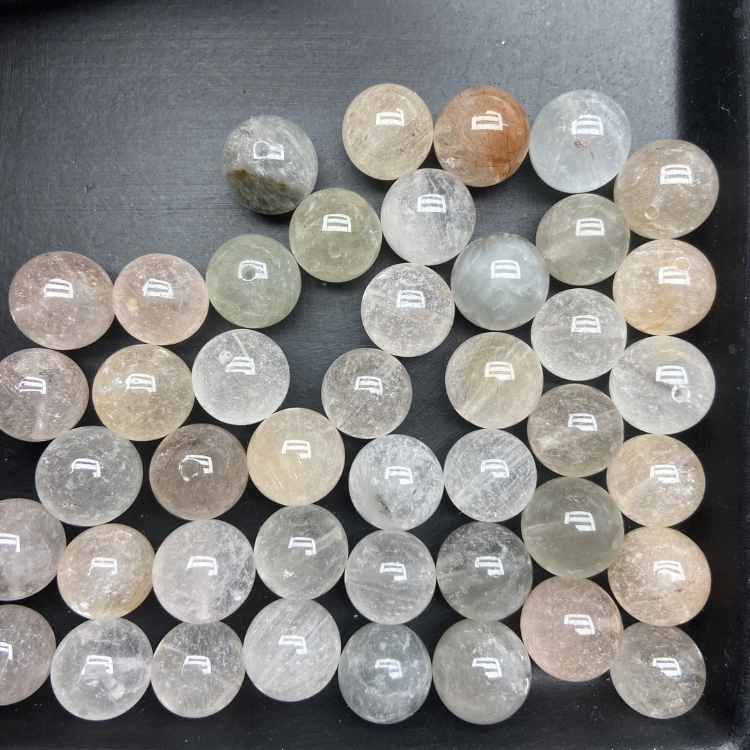 天然水晶冰淇淋彩兔毛单珠多样性发一个