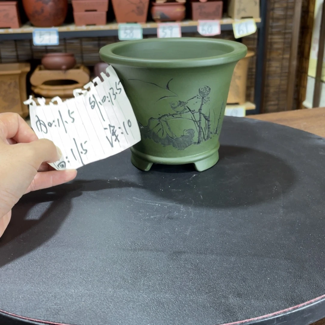 花盆紫砂紫砂和红