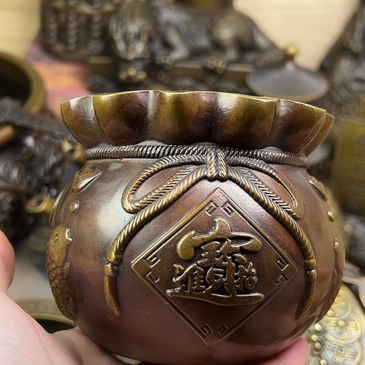 精美铜器，点击下单