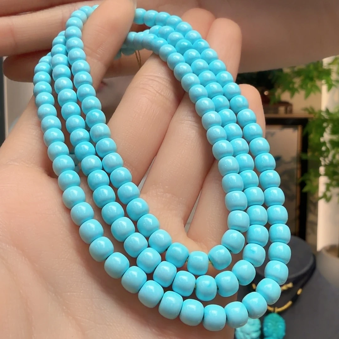 绿松石未镶嵌颈饰