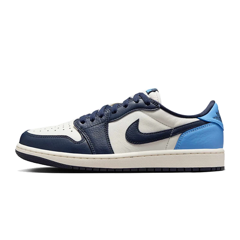 NIKE耐克男子Air Jordan 1 Low OG "Obsidian"篮球鞋CZ0790-400