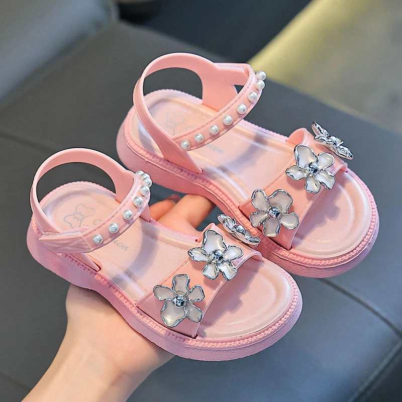 2025儿童凉鞋女公主小中大女孩童凉拖鞋运动沙滩鞋夏女凉时尚百搭