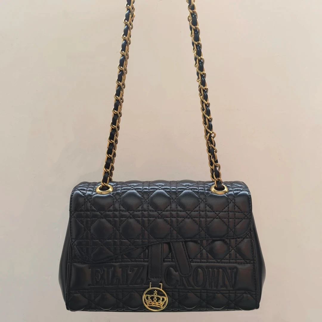 2025新款时尚女包绣线菱格斜挎包5010（送礼盒）02