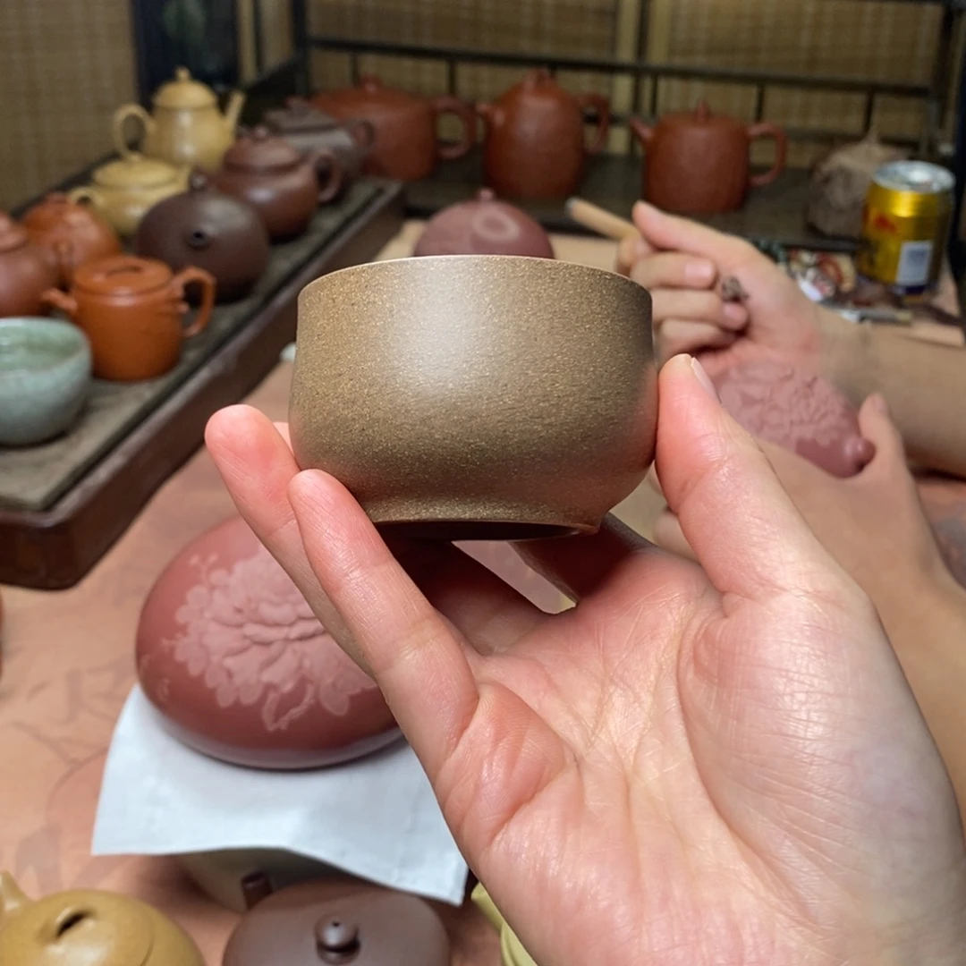 茶壶紫砂牡丹盖置备注（奈尔）