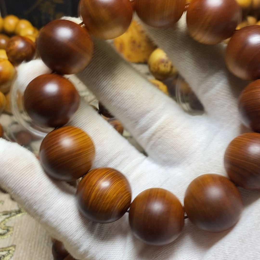 手串/手链柏木（崖柏）黑油素圈