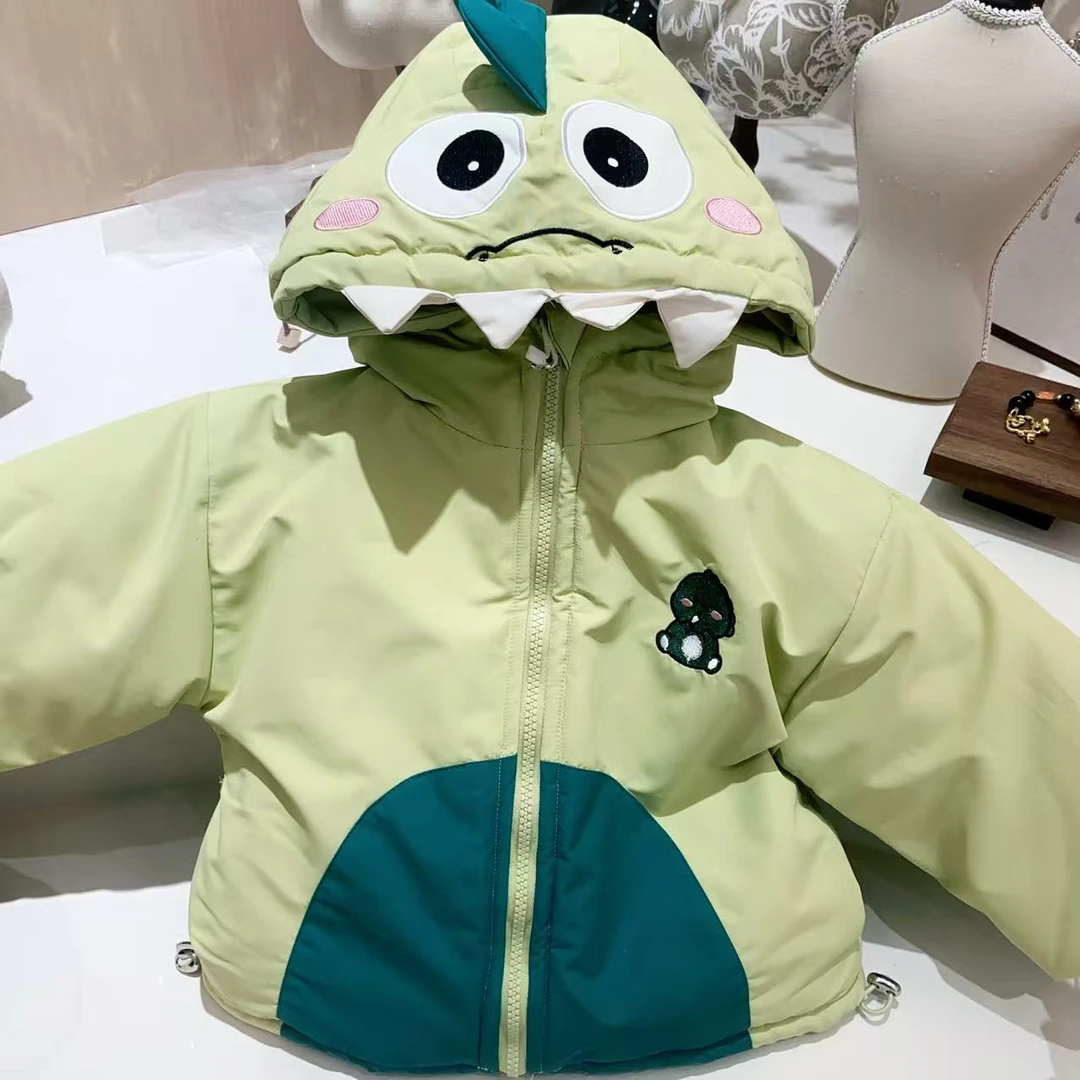 西新款卡通加棉儿童外套31900