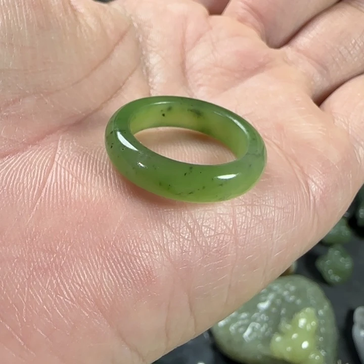 和田玉未镶嵌挂件17.3