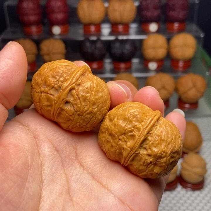 文玩核桃把件玄武元宝27