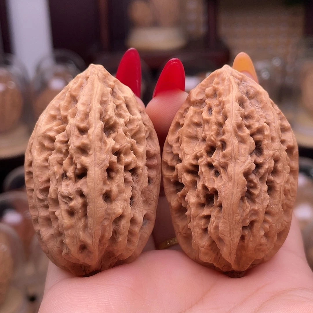 文玩核桃吊坠37.8g芭蕉扇
