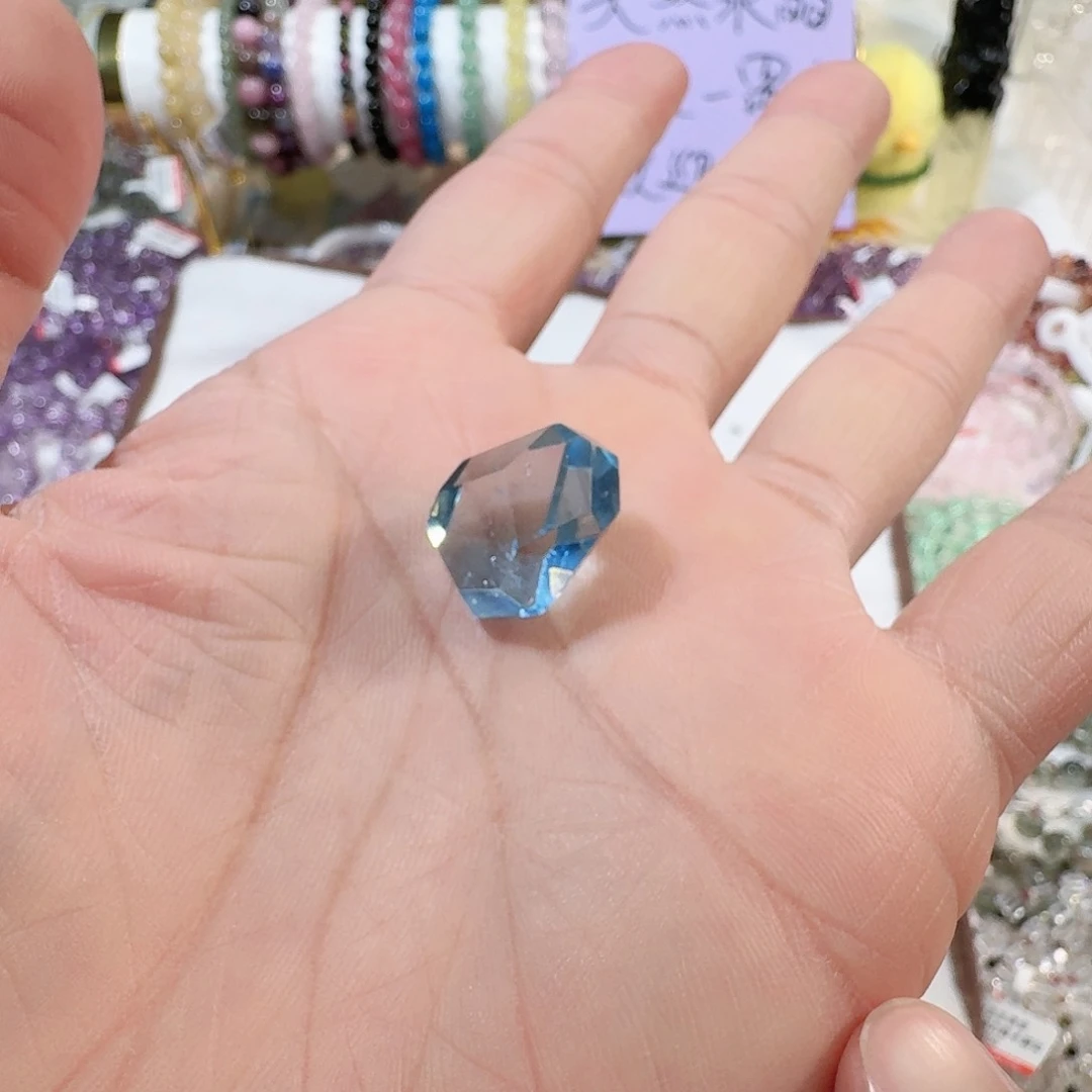 水晶手链未镶嵌海蓝宝