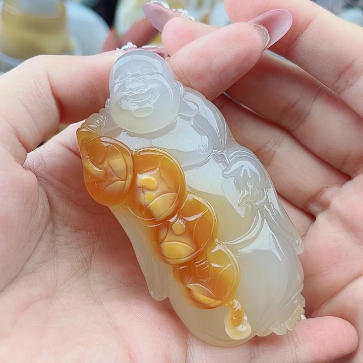 未镶嵌玛瑙手饰吊坠