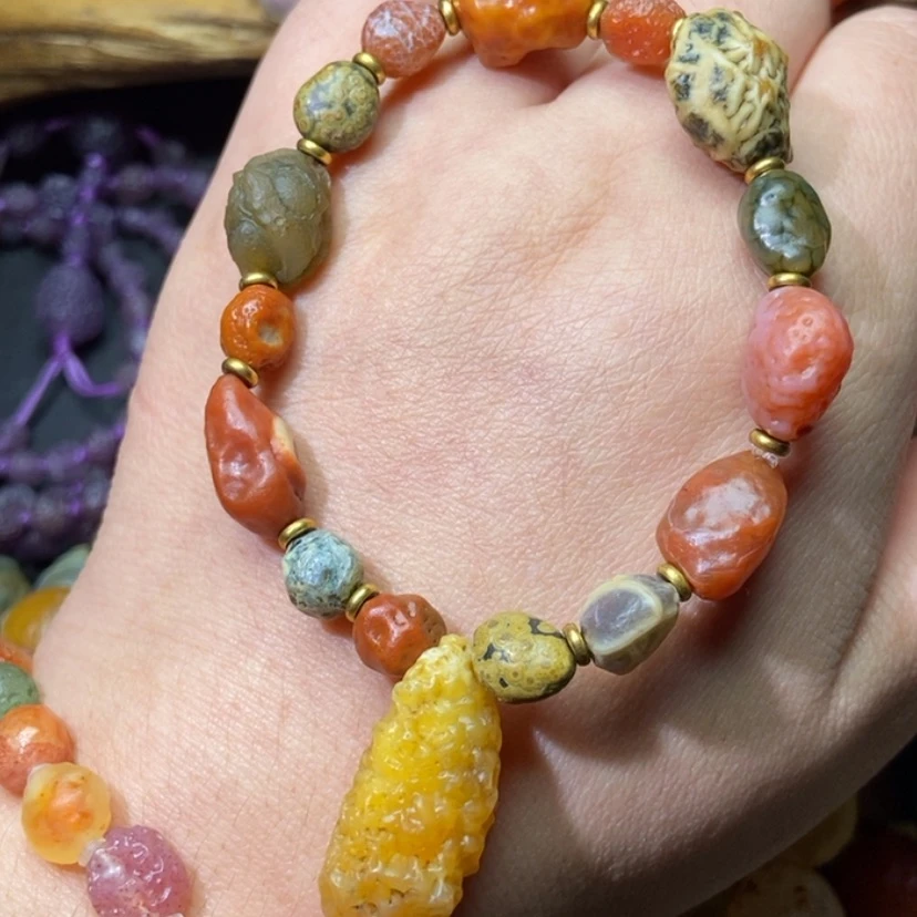 【闪购商品】合金手链玛瑙/玉髓