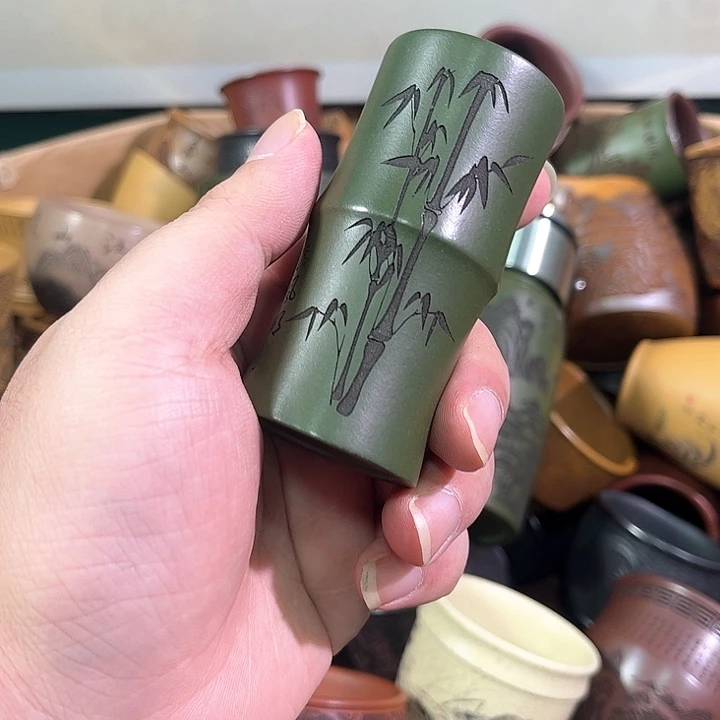 茶杯紫砂全手工紫砂主人杯