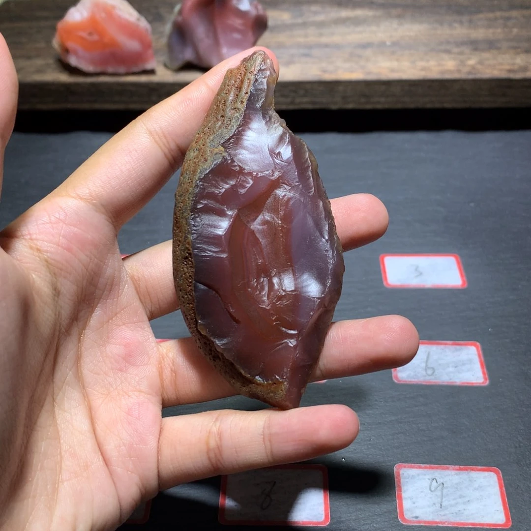 未镶嵌玛瑙/玉髓珠宝奇石