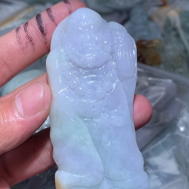 翡翠未镶嵌颈饰保真天然a货翡翠