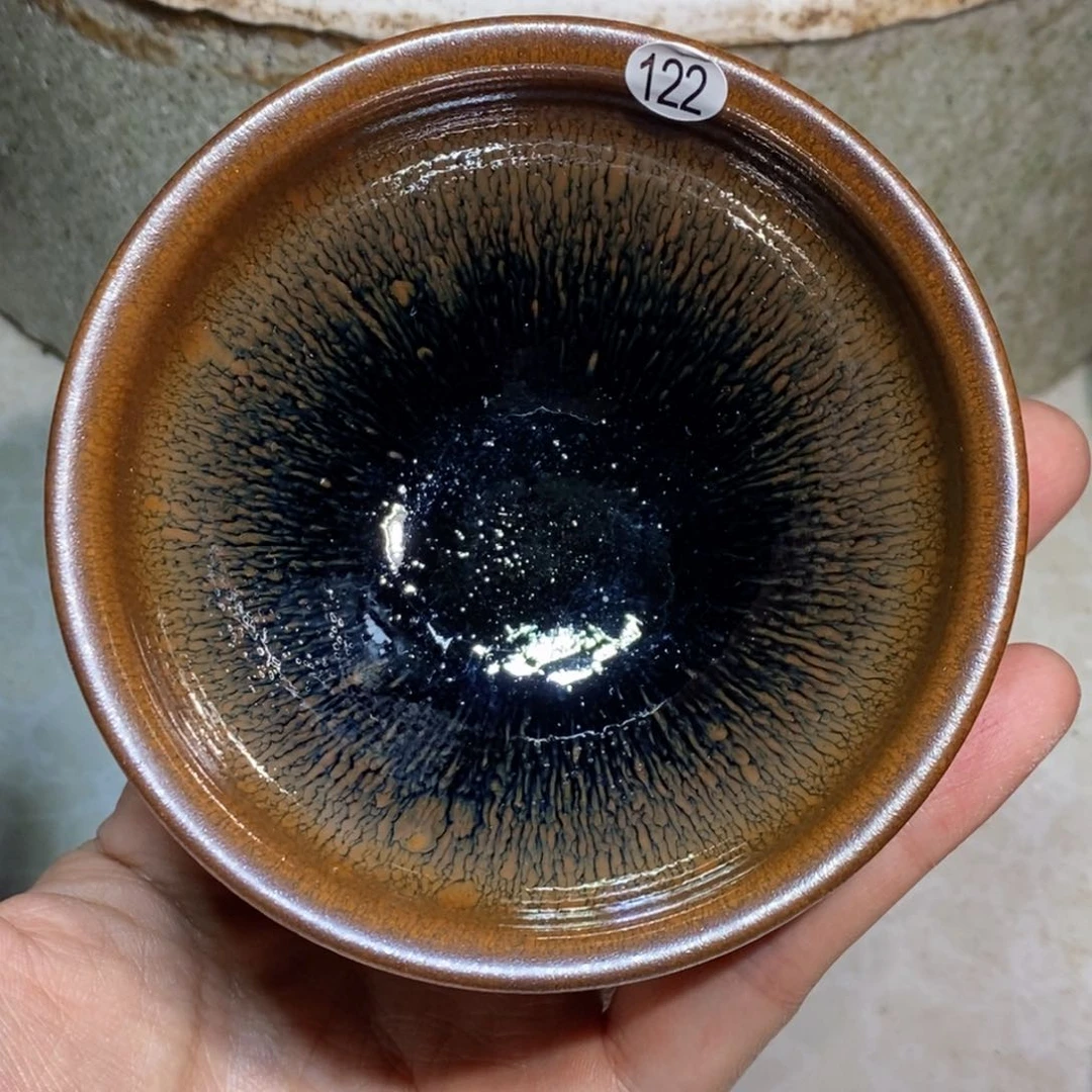 茶盏龙窑柴烧建盏122