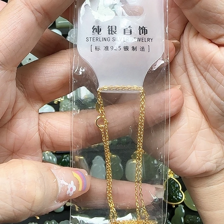 和田玉银S925镶嵌吊坠(不含链)欧****！