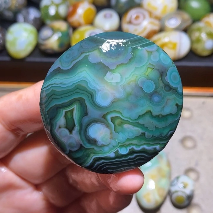 未镶嵌玛瑙/玉髓珠宝半成品177