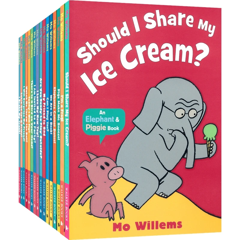 An Elephant and Piggie 小猪小象 情商培养 英文绘本 Mo Willems