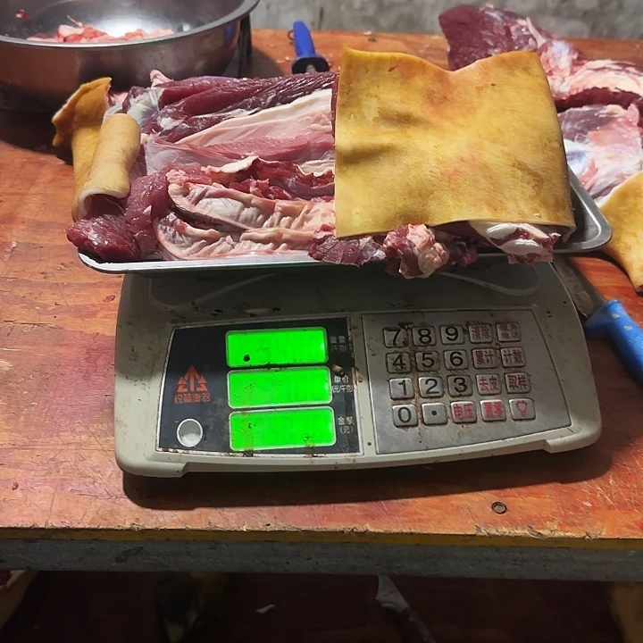 中国大陆散装7贵州带皮土黄牛
