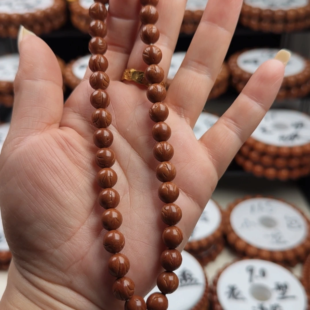 桃核手串正圆手持