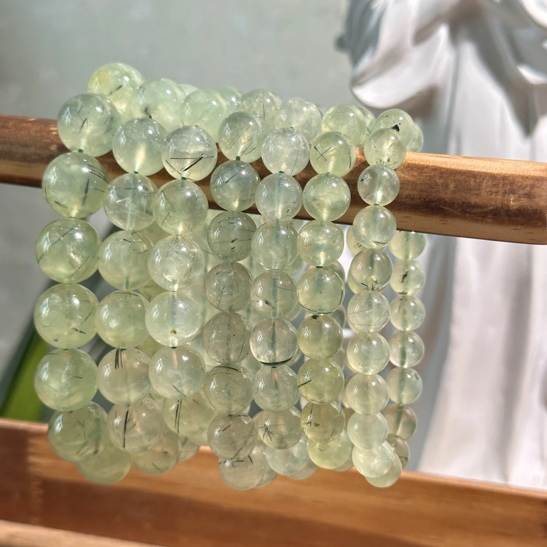 天然葡萄石手串 多样性发其一 P19