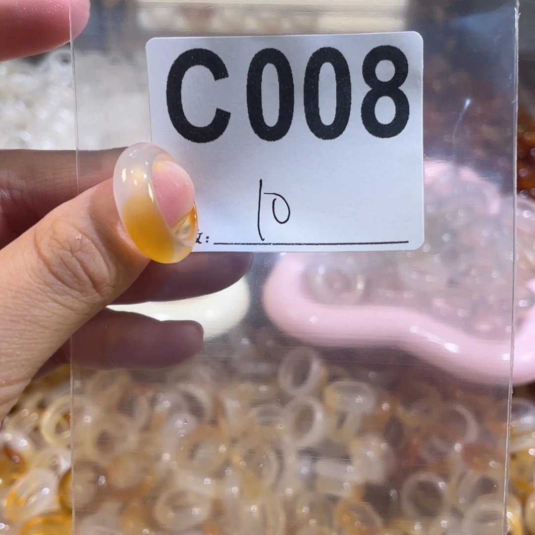 未镶嵌戒指玛瑙/玉髓008